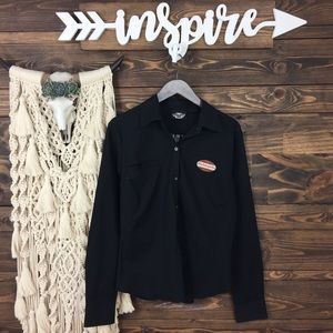 Harley Davidson | Logo Button Down‎ Top Blouse